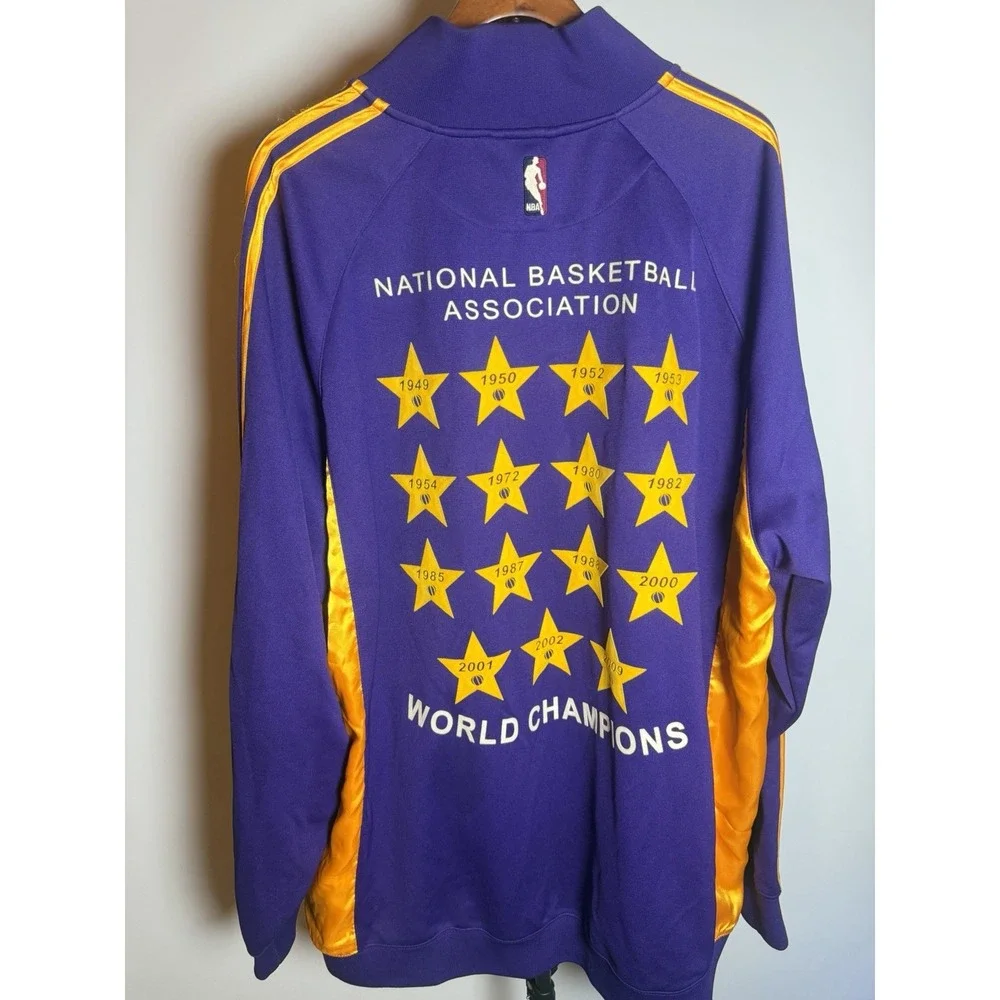 LA KOBE Adidas 2009 Ring Ceremony Championship Jacket Rare Men's Size 3xl